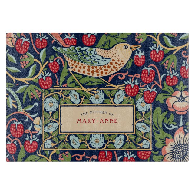 William Morris Strawberry Thief Caking Board (Framsidan)