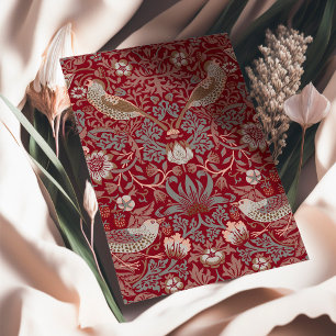 William Morris Strawberry Thief Card Kort