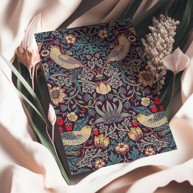 William Morris Strawberry Thief Card Kort (Skapare uppladdad)