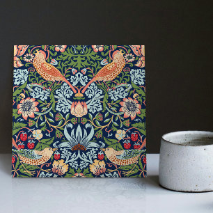 William Morris Strawberry Thief Ceramic Tile Kakelplatta