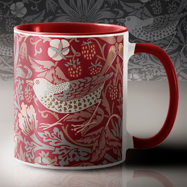 William Morris Strawberry Thief Coffee Mugg (Skapare uppladdad)