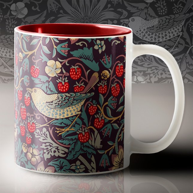 William Morris Strawberry Thief Coffee Mugg (Skapare uppladdad)