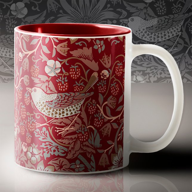 William Morris Strawberry Thief Coffee Mugg (Skapare uppladdad)