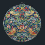 William Morris - Strawberry Thief Darttavla<br><div class="desc">Strawberry Thief - William Morris,  Uppätande design för textilier,  1883</div>