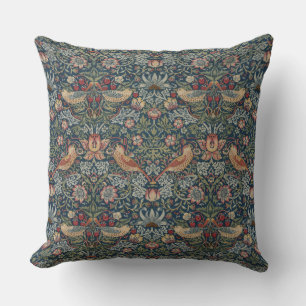 William Morris: Strawberry Thief Dekorativ kudde