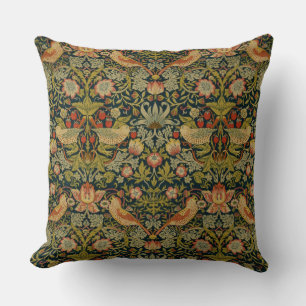 William Morris: Strawberry Thief Dekorativ kudde