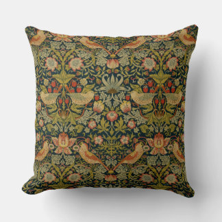 William Morris: Strawberry Thief Dekorativ kudde