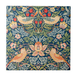 William Morris Strawberry Thief Design Kakelplatta