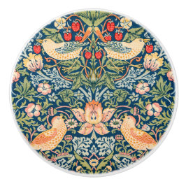 William Morris Strawberry Thief design knobb Knopp