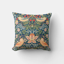 William Morris Strawberry Thief Design Kudde