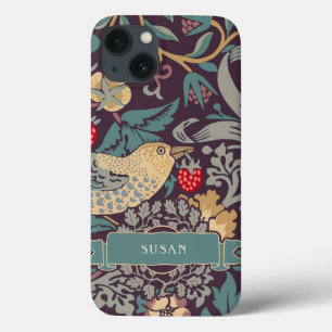William Morris Strawberry Thief Fodral-Mate iPhone