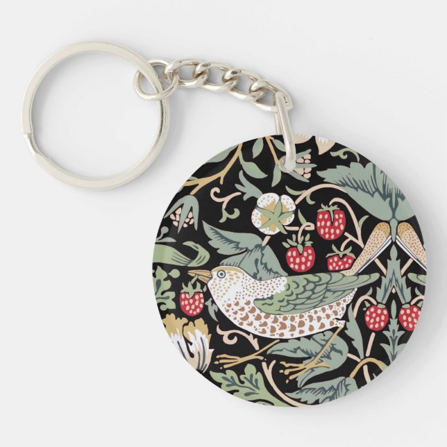 William Morris Strawberry Thief I Black Birds (Framsidan)