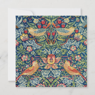 William Morris - Strawberry Thief Inbjudningar