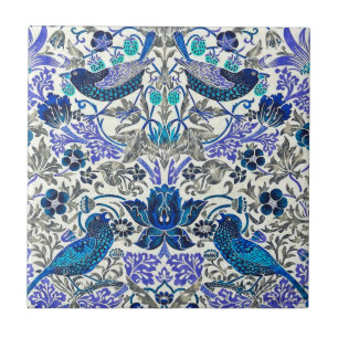 William Morris Strawberry Thief - Inverterad Kakelplatta