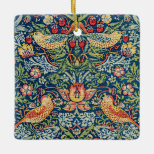 William Morris - Strawberry Thief Julgransprydnad Keramik