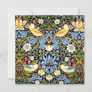 William Morris, Strawberry Thief Julkort