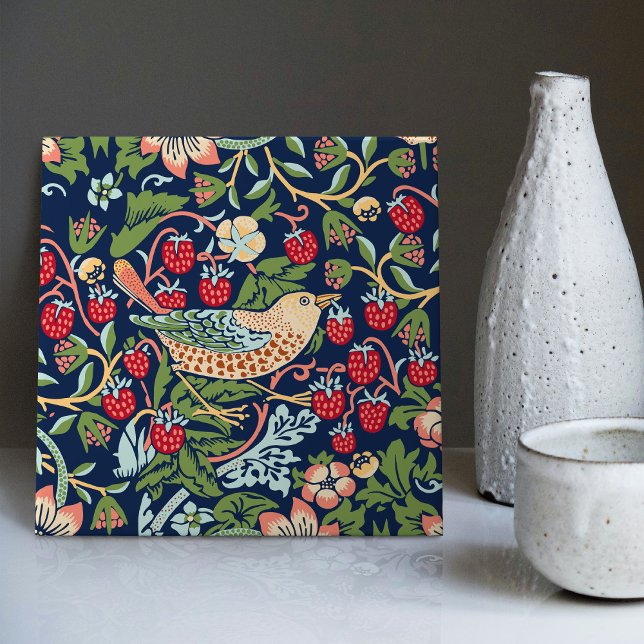 William Morris Strawberry Thief Kakelplatta (Skapare uppladdad)