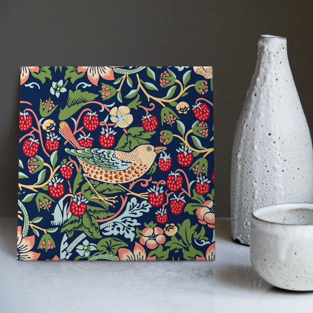 William Morris Strawberry Thief Kakelplatta (Skapare uppladdad)