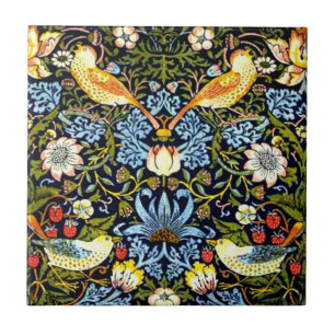 William Morris - Strawberry Thief Kakelplatta