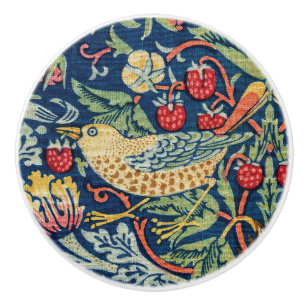 William Morris - Strawberry Thief Knopp