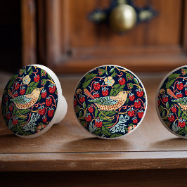 William Morris Strawberry Thief Knopp