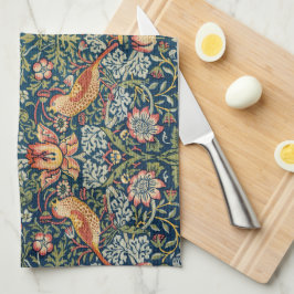 William Morris Strawberry Thief kökshandduk