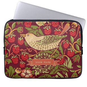 William Morris Strawberry Thief Laptop sleeve
