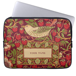 William Morris Strawberry Thief Laptop sleeve