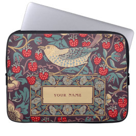 William Morris Strawberry Thief Laptop sleeve