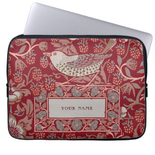 William Morris Strawberry Thief Laptop sleeve