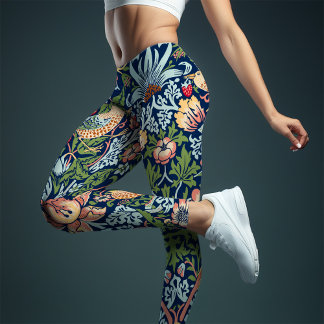 William Morris Strawberry Thief Leggings