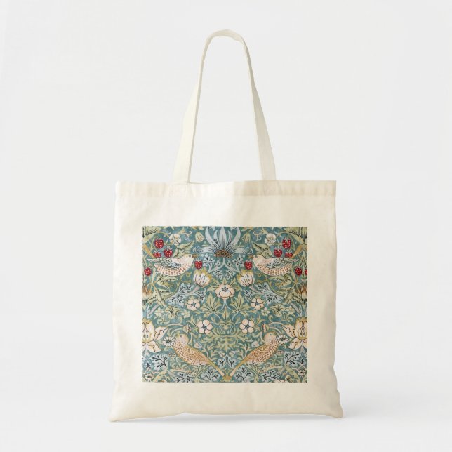 William Morris Strawberry Thief Light Design Tygkasse (Framsidan)