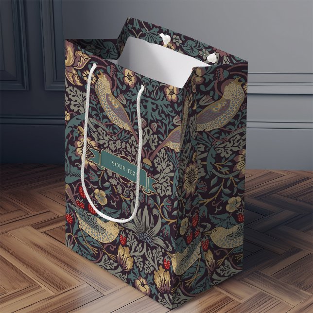 William Morris Strawberry Thief Medium Gift Bag (Skapare uppladdad)
