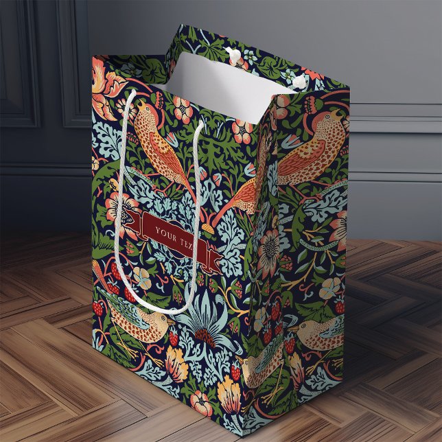 William Morris Strawberry Thief Medium Gift Bag (Skapare uppladdad)