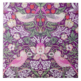 William Morris Strawberry Thief Mönster Kakelplatta