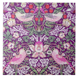 William Morris Strawberry Thief Mönster Kakelplatta