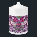 William Morris Strawberry Thief Mönster Tekanna<br><div class="desc">William Morris Strawberry Thief Mönster har ett blandat konstverk av William Morris Strawberry Thief Mönster.A perfekt design för vintage älskare. Besök min butik " loveyouart" om du vill ha andra eller liknande utformningar underbart.</div>