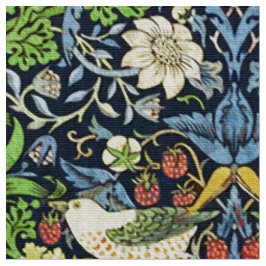 William Morris Strawberry Thief Mönster Tyg