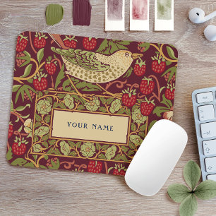 William Morris Strawberry Thief Mouse Pad Musmatta