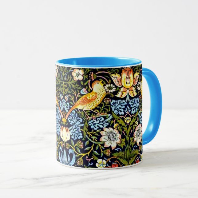William Morris - Strawberry Thief Mugg (Framsida höger)