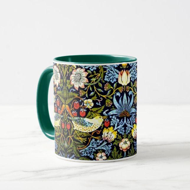 William Morris - Strawberry Thief Mugg (Framsida vänster)