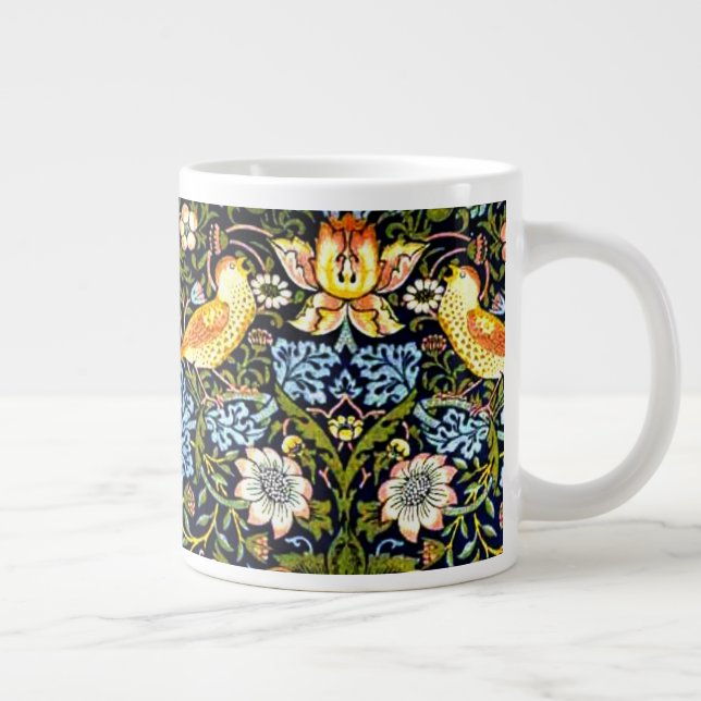 William Morris - Strawberry Thief Mugg Jumbo Mugg (Höger)