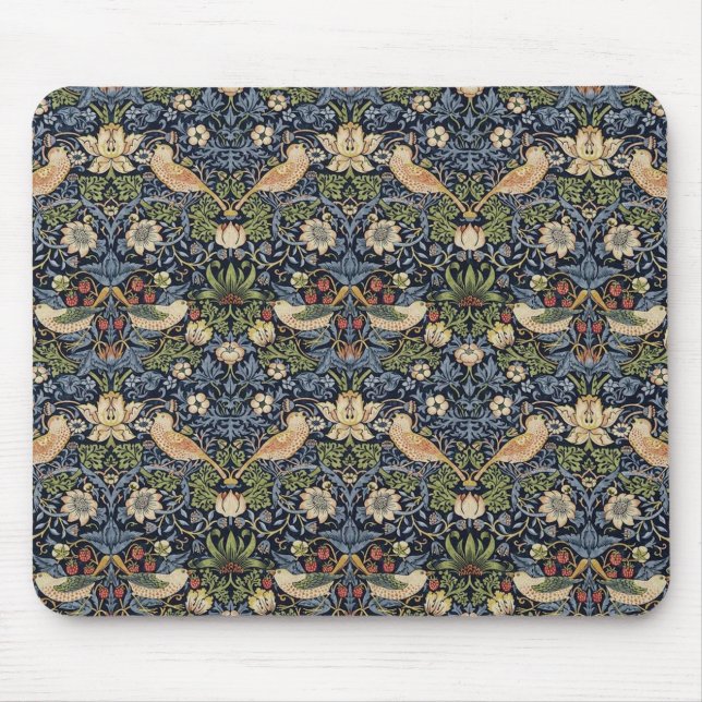 William Morris Strawberry Thief Musmatta (Framsidan)