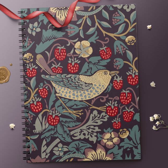 William Morris Strawberry Thief Notebook Anteckningsbok (Skapare uppladdad)