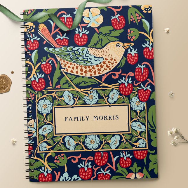 William Morris Strawberry Thief Notebook Anteckningsbok (Skapare uppladdad)