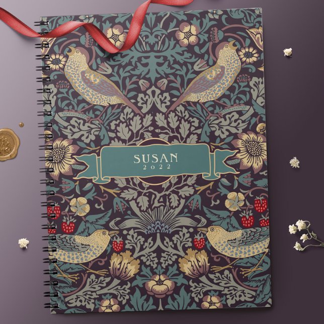 William Morris Strawberry Thief Notebook Anteckningsbok (Skapare uppladdad)