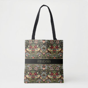 William Morris Strawberry Thief Personalize Tygkasse