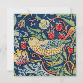 William Morris - Strawberry Thief Tack Kort