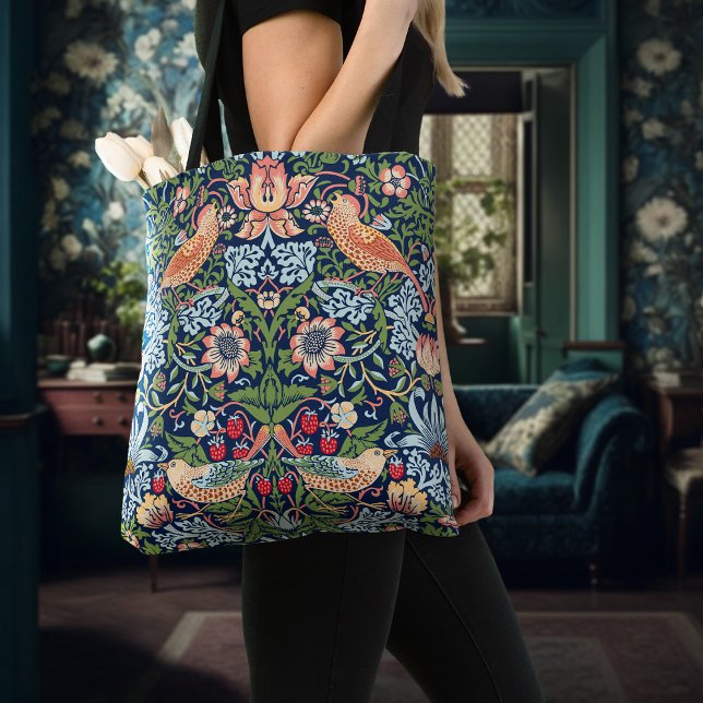 William Morris Strawberry Thief Tygkasse (Skapare uppladdad)