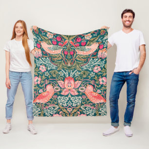 William Morris Strawberry Thief Ull Fleecefilt